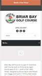 Mobile Screenshot of briarbaygolf.com